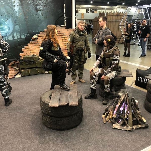 Фотографии со стенда S.T.A.L.K.E.R. 2 на выставке Games Gathering Conference 2019