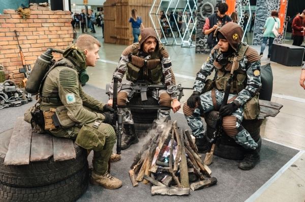 Фотографии со стенда S.T.A.L.K.E.R. 2 на выставке Games Gathering Conference 2019