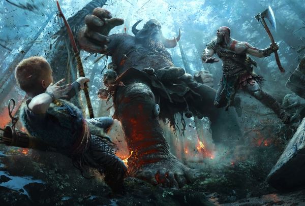 Sony раздаёт праздничный набор для God of War