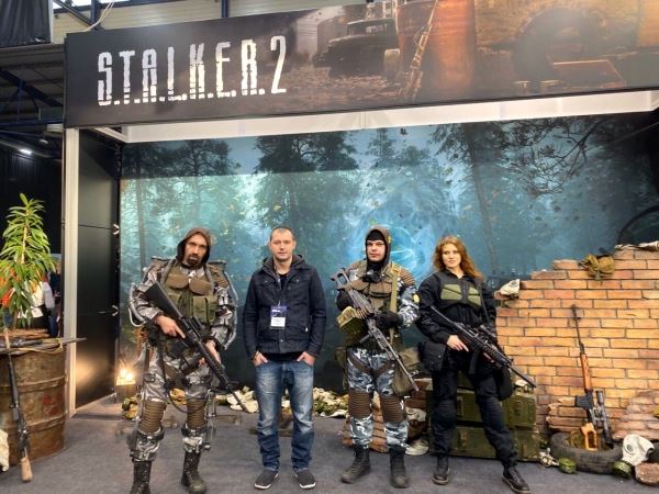 Фотографии со стенда S.T.A.L.K.E.R. 2 на выставке Games Gathering Conference 2019